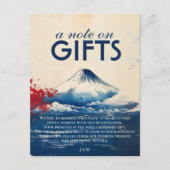 Foto Note on GIFTS Japonesque Harmony with Fuji Begleitkarte (Vorderseite)