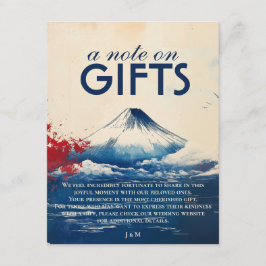 Foto Note on GIFTS Japonesque Harmony with Fuji Begleitkarte