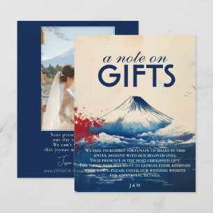 Foto Note on GIFTS Japonesque Harmony with Fuji Begleitkarte