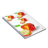 Foto Notebook (80 Seiten B&W) Äpfel Notizblock (Rechte Seite)