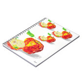 Foto Notebook (80 Seiten B&W) Äpfel Notizblock (Linke Seite)