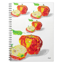 Foto Notebook (80 Seiten B&W) Äpfel