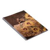 Foto Notebook (80 Seiten B&W) Blume mit einem Log Notizblock (Rechte Seite)