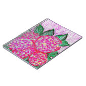 Foto Notebook (80 Seiten B&W) Hydrangea Notizblock (Linke Seite)
