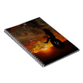 Foto-Notebook "Child in Tire Swing Spirale" Notizblock (Rechte Seite)