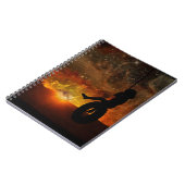 Foto-Notebook "Child in Tire Swing Spirale" Notizblock (Linke Seite)