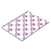 Foto-Notebook/Druckmaschine mit Krone Notizblock (Linke Seite)
