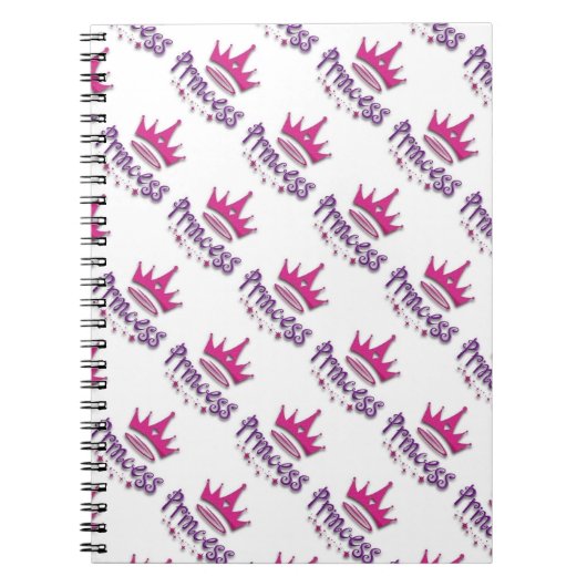 Foto-Notebook/Druckmaschine mit Krone Notizblock (Vorderseite)