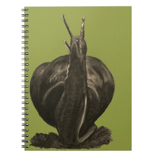 Foto-Notebook für Schnecken Zeichnend (80 Seiten B Notizblock (Vorderseite)