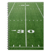 Foto-Notebook/Fußball-Feld Notizblock (Vorderseite)
