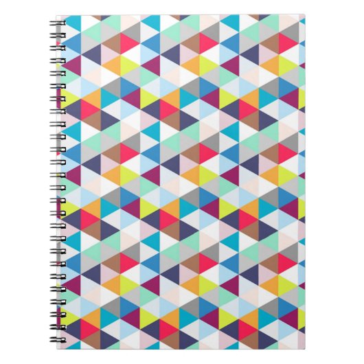 Foto-Notebook/Geometrie-Dreieck-Formen Notizblock (Vorderseite)