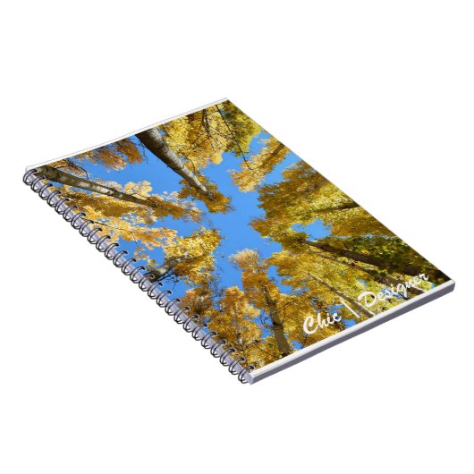 Foto-Notebook im Herbst Notizblock (Rechte Seite)