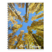 Foto-Notebook im Herbst Notizblock (Vorderseite)