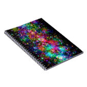 Foto-Notebook/Mehrfarbige Blasen Notizblock (Rechte Seite)
