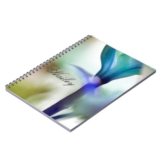 Foto-Notebook mit benutzerdefinierbarem Namen Notizblock (Linke Seite)