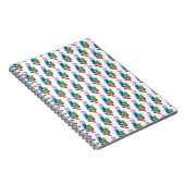 Foto Notebook/Niedliche Lady Bug Holding Stift Notizblock (Rechte Seite)