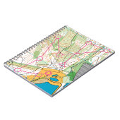 Foto Notebook - Orientierungskarte Notizblock (Linke Seite)