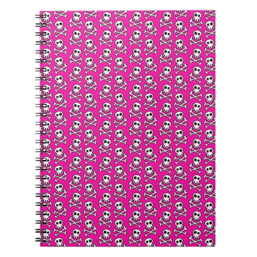Foto Notebook/Skull und Crossbones Notizblock (Vorderseite)