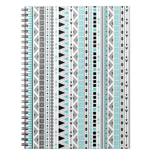 Foto-Notebook/Tribal-Muster Notizblock (Vorderseite)