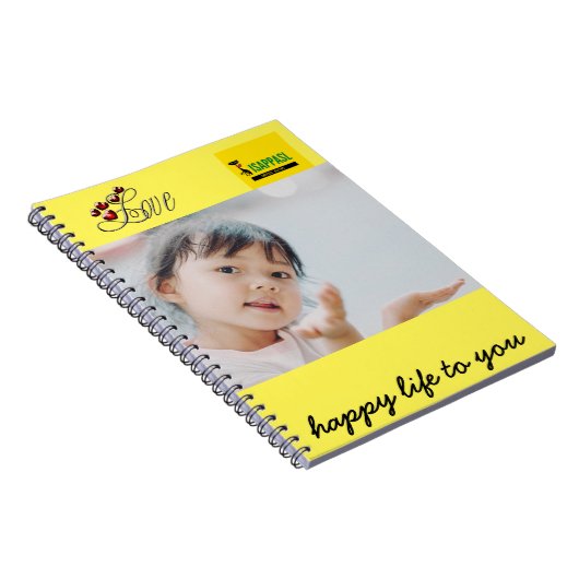 Foto Notizblock (Rechte Seite)