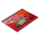 Foto-Notizbuch mit coolem Pferd Notizblock (Linke Seite)