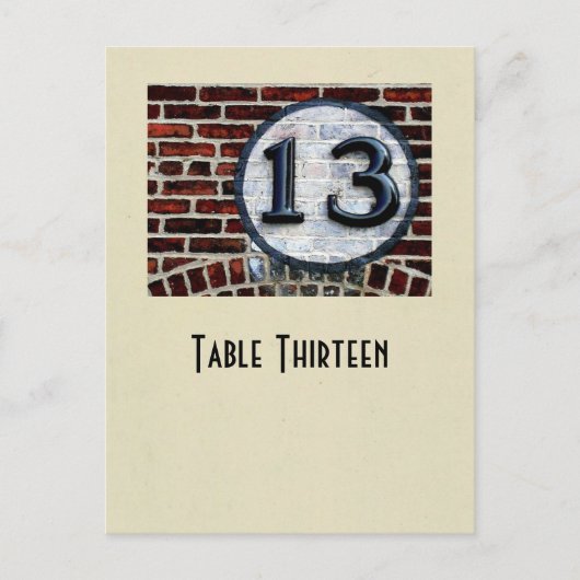 Foto Nummer 13 Tischkarte Postkarte (Vorderseite)