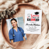 Foto Nursing School Graduate Einladung
