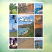 Foto Oahu, Hawaii Fensteraufkleber (Blatt 3)