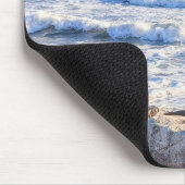Foto Ocean Shore Individuelle Name Mousepad (Ecke)