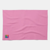 Foto- oder Logo-Text nach dem Motto "Custom Trendr Geschirrtuch (Horizontal)