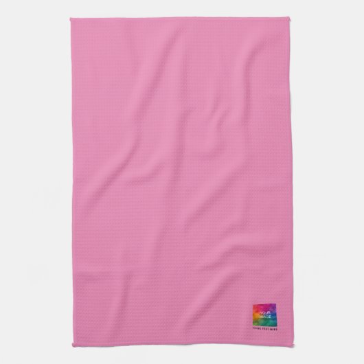 Foto- oder Logo-Text nach dem Motto "Custom Trendr Geschirrtuch (Vertikal)