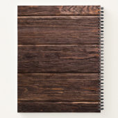 Foto of a Cute Little Orange Fox Notizblock (Rückseite)