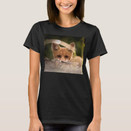 Foto of a Cute Little Orange Fox T-Shirt