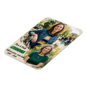 Foto Oma Acryl Druck Magnet (Linke Seite)