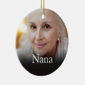 Foto Oma Großmutter Definition Rosa Keramik Ornament (Rechts)