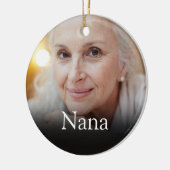 Foto Oma Großmutter Definition Rosa Keramik Ornament (Links)