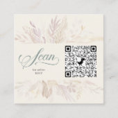 Foto Online UAWG QR Code Sage Green botanisch Begleitkarte (Vorderseite)