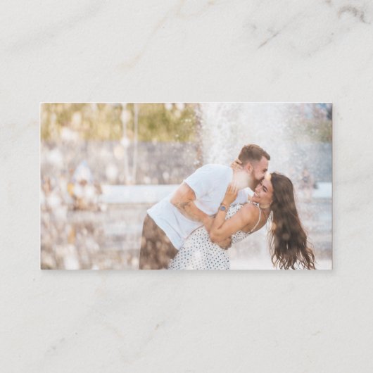 Foto Online UAWG QR Code Terracotta Wedding Begleitkarte (Rückseite)