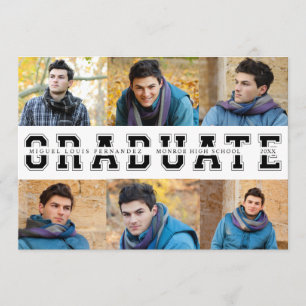 Foto Opp, traditionelle Abschluss-Mitteilungen Ankündigung