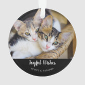 Foto Ornament (Rückseite)