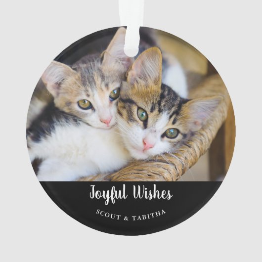 Foto Ornament (Rückseite)