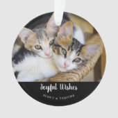 Foto Ornament (Vorderseite)