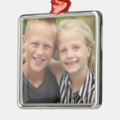 Foto Ornament Aus Metall (Links)