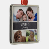 Foto-Ornament-Collage Ornament Aus Metall (Rechts)