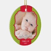 FOTO ORNAMENT: Laptop-Design 2 Keramikornament (Rechts)