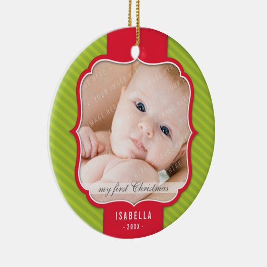 FOTO ORNAMENT: Laptop-Design 2 Keramikornament (Rechts)