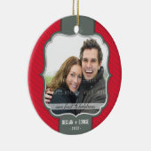 FOTO ORNAMENT: Laptop-Design 7 Keramik Ornament (Rechts)