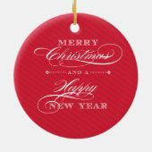 FOTO ORNAMENT: Laptop-Design 7 Keramik Ornament (Hinten)