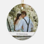 Foto Ornament & Liebliches Zitat Hochzeit Jahresta (Links)