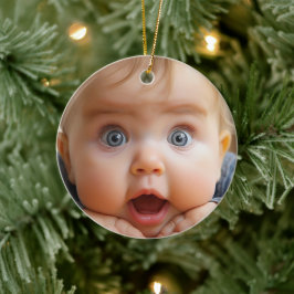 Foto Ornament SEE ZURÜCK! Keramik-Ornament